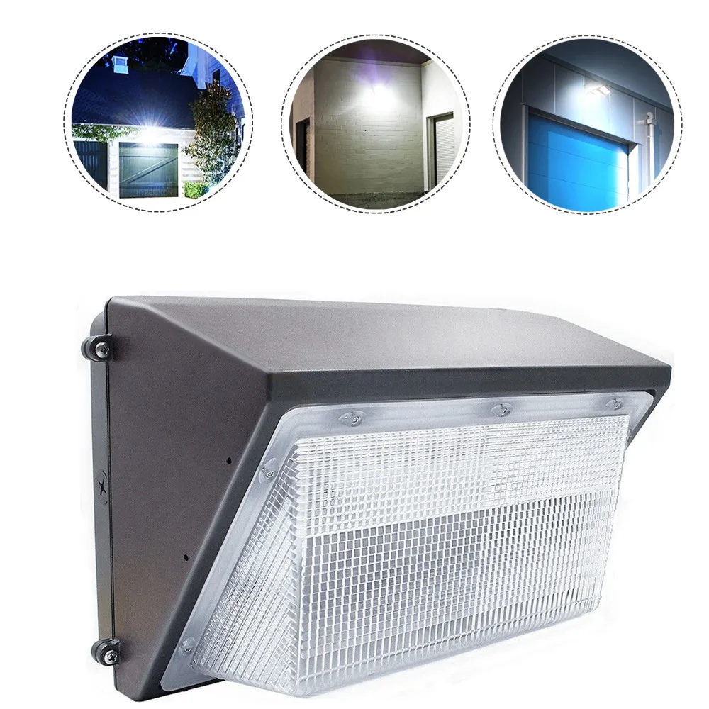 

2 Pack 100W Led Wall Pack Light,5500k AC110V-277V Input,400W-500W HPS Halide Bulb Replacement,Led Outdoor Wall Pack Lighting