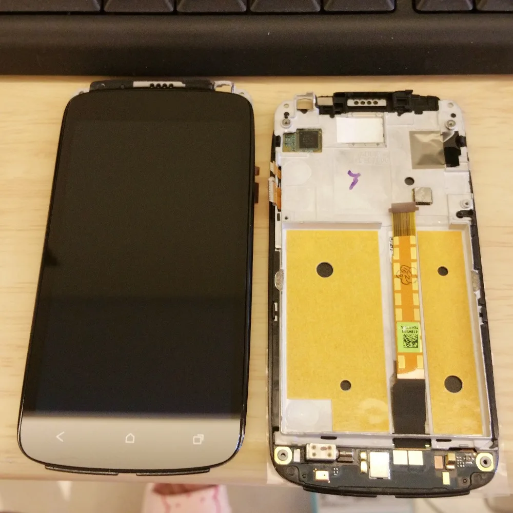 For HTC One S Z520e Z560e LCD display screen with touch screen digitizer with frame assembly