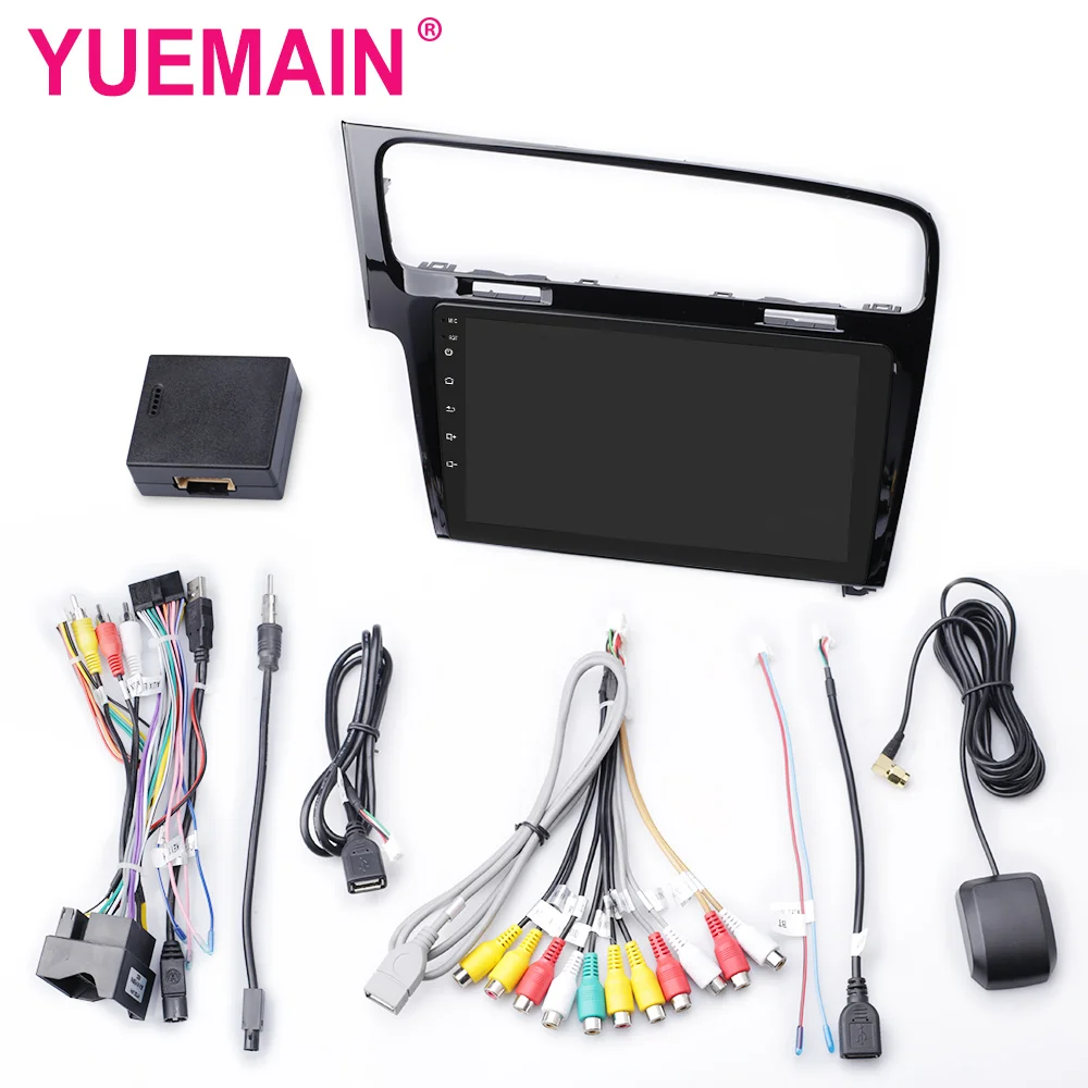 YUEMAIN Car Radio Multimedia Player For VW/Volkswagen/Golf 7 2Din Android 8.1 Autoradio GPS Navigation OBD DVR WIFI Rear Camera YUEMAIN Car Radio Multimedia Player For VW/Volkswagen/Golf 7 2Din Android 8.1 Autoradio GPS Navigation OBD DVR WIFI Rear Camera