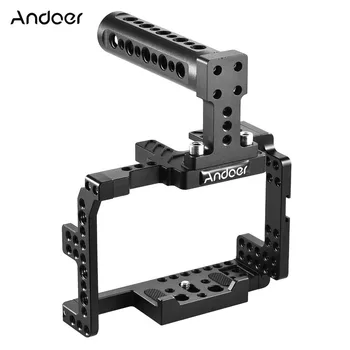 

Andoer high quality stabilizer Protective Video Camera Cage Stabilizer Protector w/ Top Handle for Sony Mirrorless Camcorder