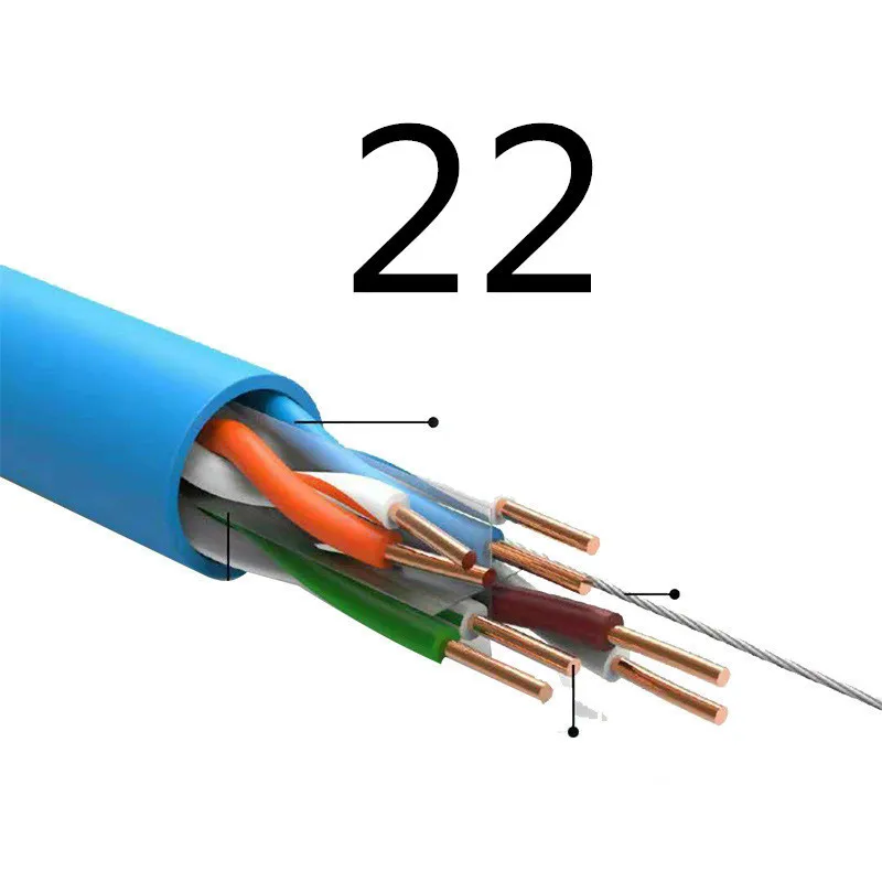 

MEIBAI 2018 Cable High Speed 1000M RJ45 CAT5e Ethernet Network Flat LAN Cable UTP Patch Router HY-33