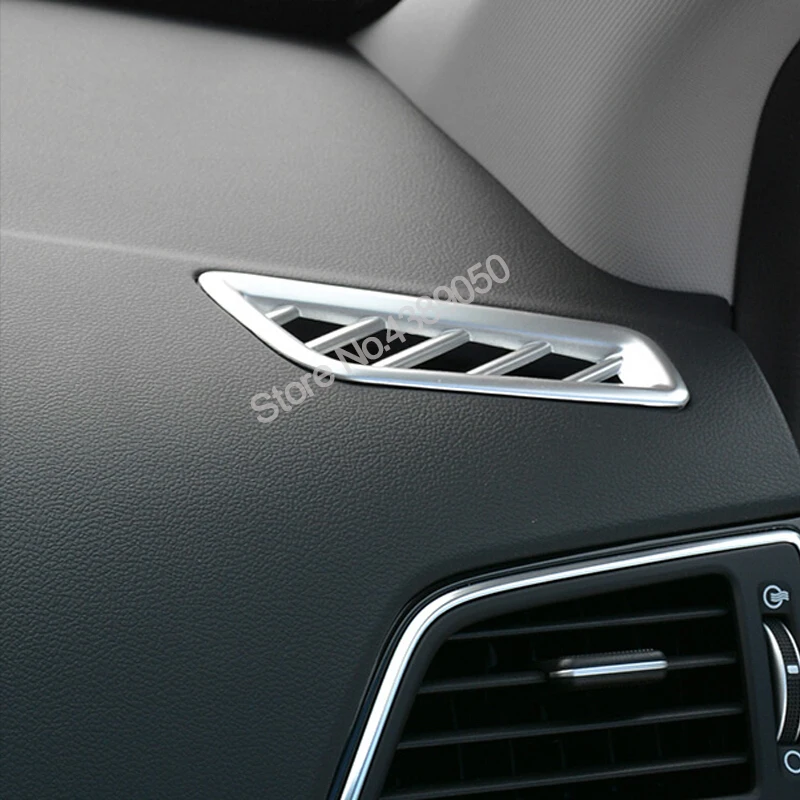 For-Hyundai-Elantra-Avante-2016-2017-ABS-Matte-Car-Interior-Front-Air-Conditioning-Vent-Outlet-Frame (2)