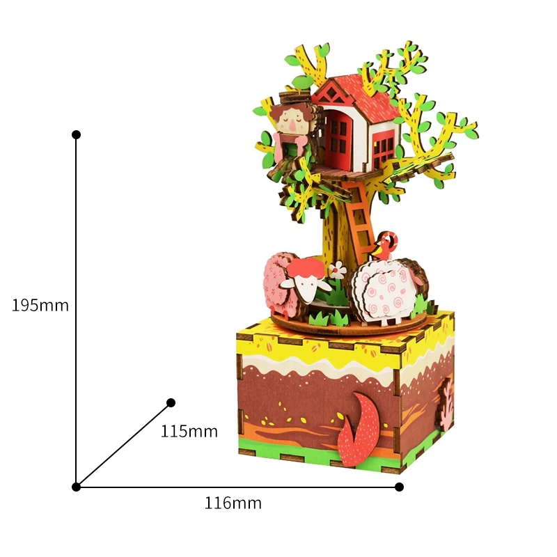 Robotime-DIY-Rotatable-Tree-House-Wooden-Music-Box-Hand-Clockwork-Type-Home-Decor-Beauty-Gift-for