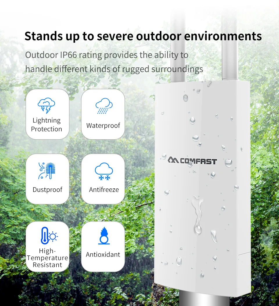 300 -1200 Mbps Outdoor Wireless WIFI Router Repeater Access Point 48v Poe 802.11ac Antenna Wifi Cover Booster Extender RJ45 AP 300 -1200 Mbps Outdoor Wireless WIFI Router Repeater Access Point 48v Poe 802.11ac Antenna Wifi Cover Booster Extender RJ45 AP