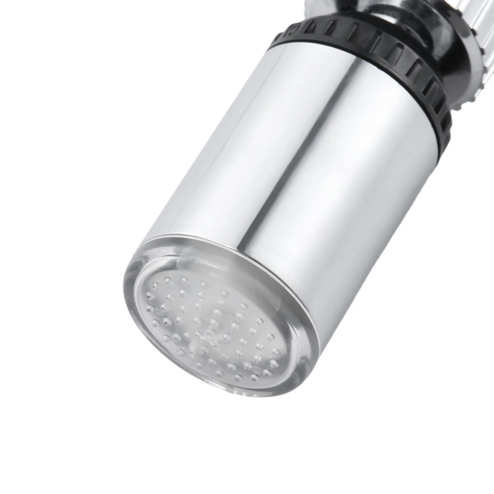 ABS Светодиодный водопроводный кран свет Красочные изменяющееся свечение душевая головка кухня кран свет Термометры для кухня ванная