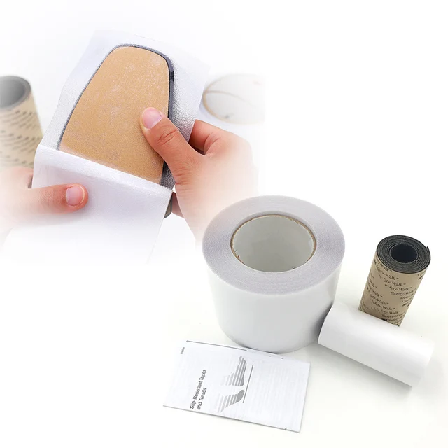 BSAID Stick Shoe Sole, Slip Resistant Skidproof Self Adhesive Tape Anti