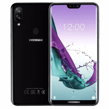 

DOOGEE N10 Mobile Phone 16.0MP Front Camera 3360mAh Android 8.1 4G LTE Octa-Core 3GB RAM 32GB ROM 5.84inch FHD+ 19:9 Display OTG