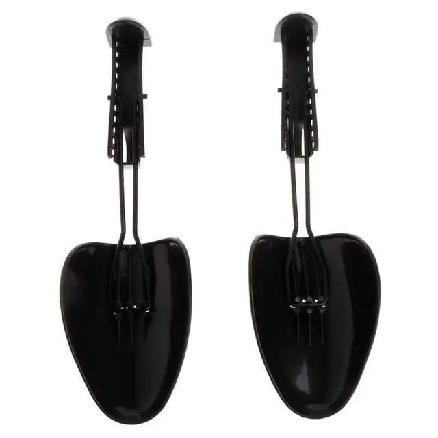 1 Pár Műanyag Cipőfa Alakító Formák Hordágyak Állíthatók Be A Nők Számára Unisex Divat Fekete Új Kiváló Minőség - Image 3