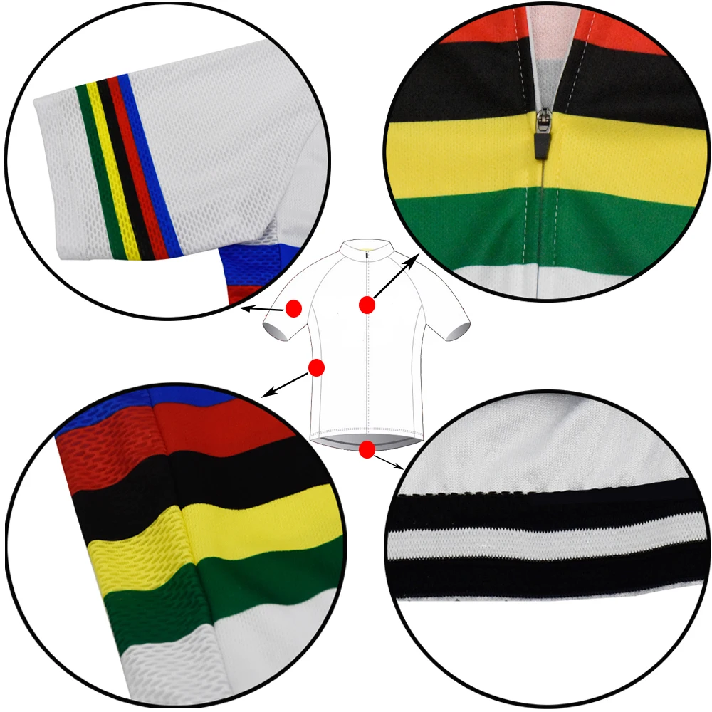 men life is a beautiful ride cycling set cycling wear summer short sleeve cycling clothing 9D gel pad bib pants braetan