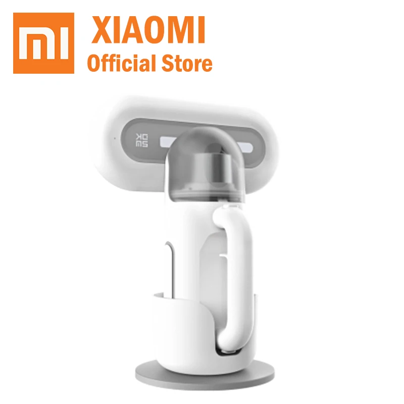 

Xiaomi Mijia SWDK KC101 Wireless Handheld Dust Mite Controller Rechargeable 2200mAh 6000pa Suction UV-C Leakproof Vacuum Cleaner