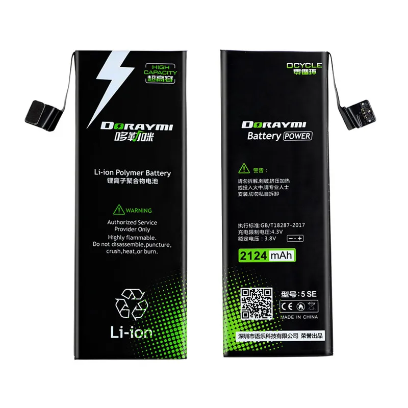 DORAYMI батарея для Apple iPhone 5 5G 5S SE 5SE 6 6G 6S запасные батареи для мобильного телефона литий-ионный полимерный аккумулятор Бесплатные инструменты