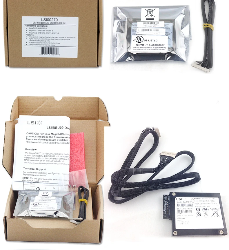 ARUENTEX LSI MegaRAID SAS LSI00279 Батарея резервного копирования LSIiBBU09 IBBU09 BBU09 для 9271/9270 RAID Alibaba