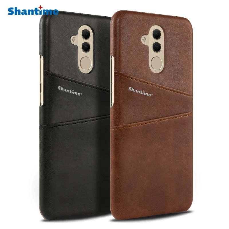 

Pu Leather Wallet Case Back Cover For Huawei Mate 20 Lite Phone Bag Case For Huawei Mate 20 Lite Business Card Slots Case