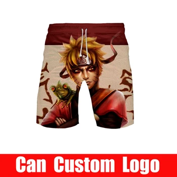 

Men's 3D Naruto templar 3DBoard Shorts Trunks 2019 Summer New Quick Dry Beach Shorts Men Hip Hop Naruto Short Beach Wear