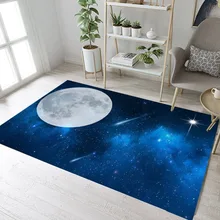 Космические звездное небо Луна ковры и ковры для детей Детская домашняя гостиная большая мягкая спальня прихожая WC Кухня Дверь коврики для ванной