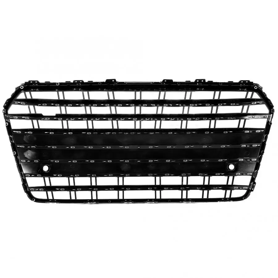 

grill mesh Car Modification Front Bumper Grille Grill Fit for Audi A7 16-18 (Gray) car accessories Car Grille