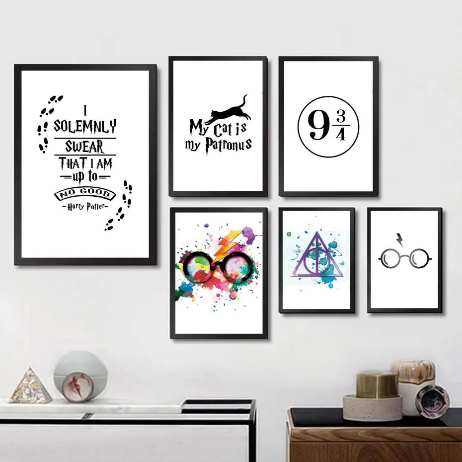 Classic-Movies-Harry-Potter-Glasses-Poster-Prints-Modern-Home-Decor-Canvas-Painting-Wall-Art-Print-Wall (1)