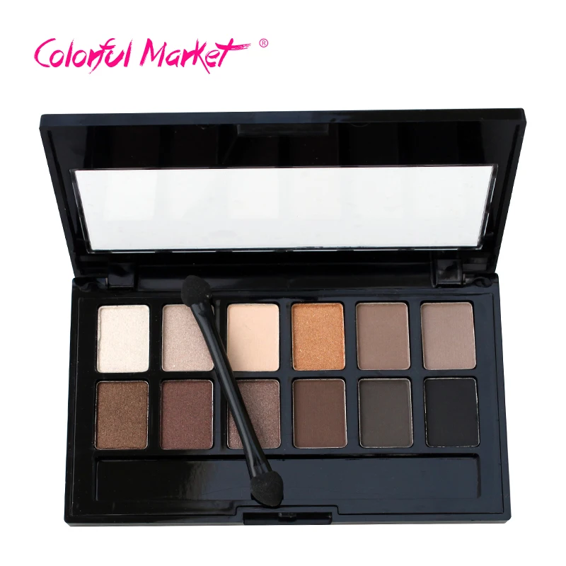 12 Colors Makeup Earth Color Matte EyeShadow Palette Make Up Eye shadow Palette Nude Matte With Brush Waterproof Long Lasting 12 Colors Makeup Earth Color Matte EyeShadow Palette Make Up Eye shadow Palette Nude Matte With Brush Waterproof Long Lasting