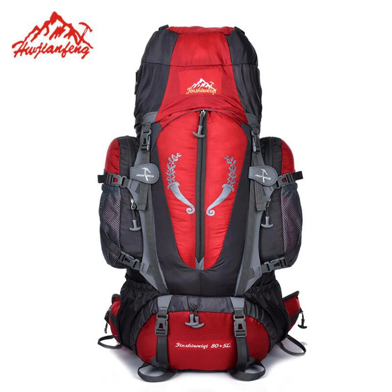 

85L Outdoor Backpack Waterproof Sports Bag Large Capacity Camping Hiking Backpack Travel Bags Fishing Climbing Rucksack