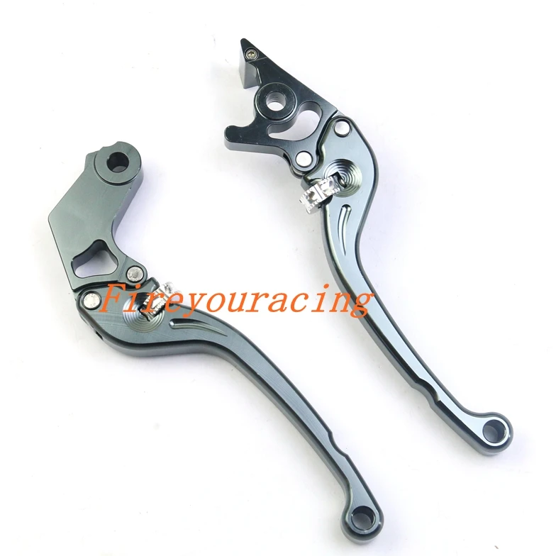 Motocicleta freno Palancas де embrague para Honda CB-1 cb400 SF 1992-1998 VTEC 2002-2013 CBR /VTR/NSR/Hornet 250 - Цвет: titanium one pair