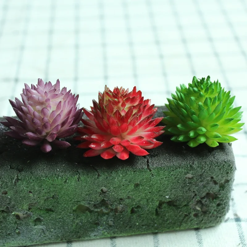 Искусственный миниатюрный суккулент в форме цветка лотоса товары для свадебной