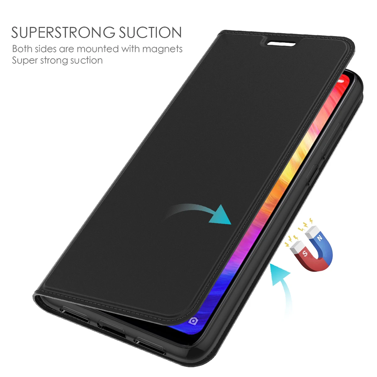 Для Xiaomi Redmi mi 9 K20 Pro 9T SE Note 7 чехол Роскошный кожаный флип бумажник с подставкой