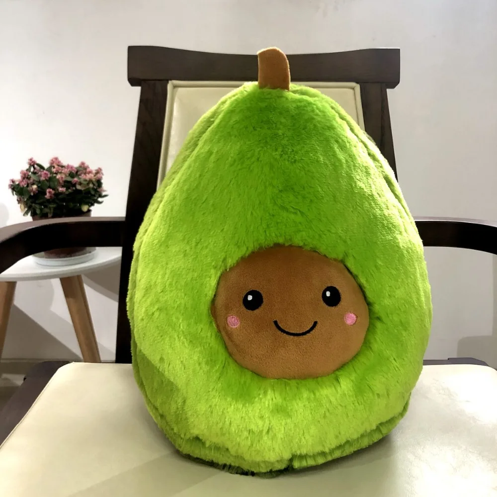 

2019 New Cute Fruit Avocado 20cm Plush Toy Soft Stuffed Plush Toy Avocado