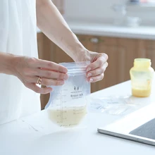 16 шт. 250 мл контейнер для заморозки молока сумки мать молоко Контейнер для детского питания хранение грудного молока мешок Молоко свежее-сумка для хранения ребенка безопасный рюкзак для кормления