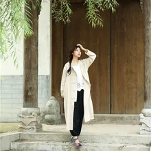 Один предмет, новинка, осень-зима пальто Толстые Для женщин "; ветровка с капюшоном; длинный кардиган большая крышка в народном стиле Стиль влюбленных N213