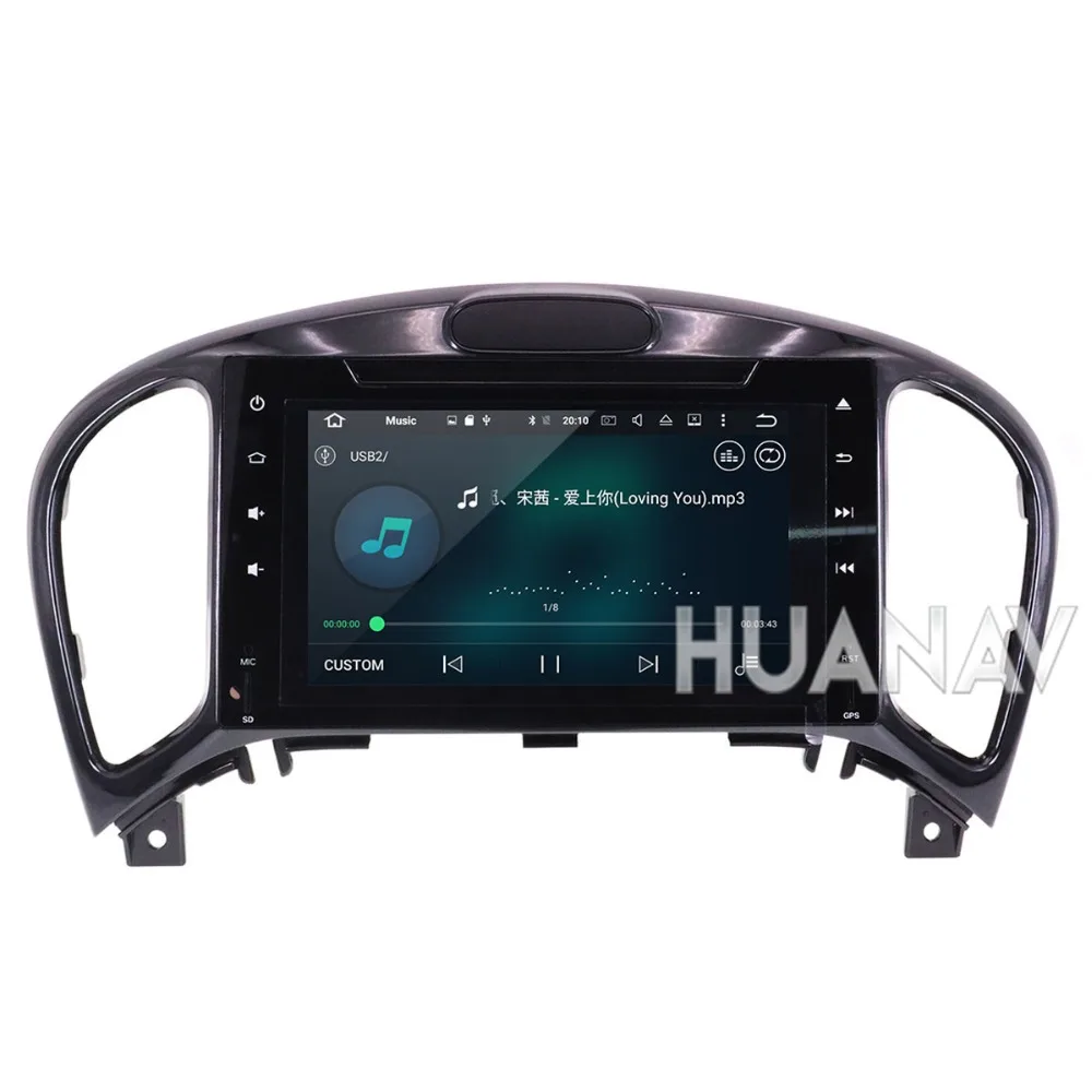 Cheap Car DVD Player for Nissan Juke for Infiniti ESQ 2012-2017 GPS Navigation Stereo in dash multimedia 2 din radio Android 8 core 4