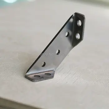 

free shipping 65mm L style hanger furniture fitting corner bulkhead bracket triangle hardware Shelf Bracket Wall Baffle Bracket