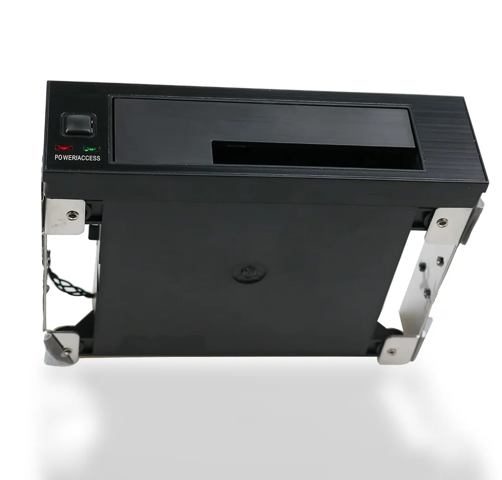 Internal Single Bay Mobile Rack Enclosure With LED Indicator Light Support Hot-swap For 2.5 3.5 Inch SATA HDD SSD Fit PC ssd enclosure hard drive enclosure hdd case enclosure