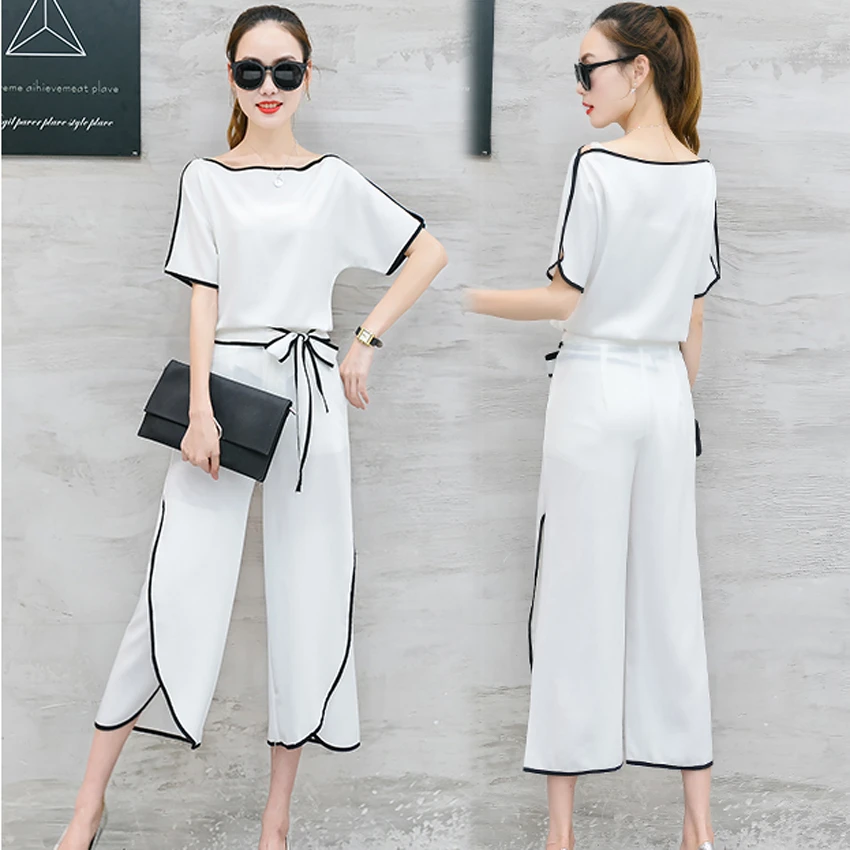 womens white co ord set