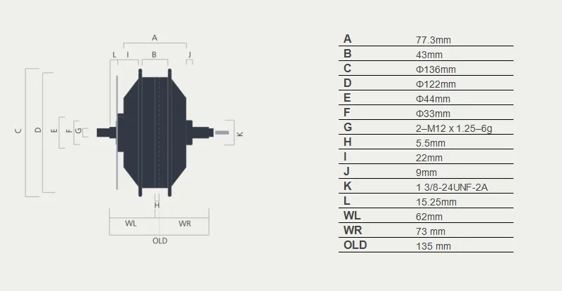 Электрический велосипед Водонепроницаемый 36v250w Bafang передний/задний велосипед конверсионный комплект бесщеточные моторы-колеса 20 ''26'' 28 ''Мотор колеса