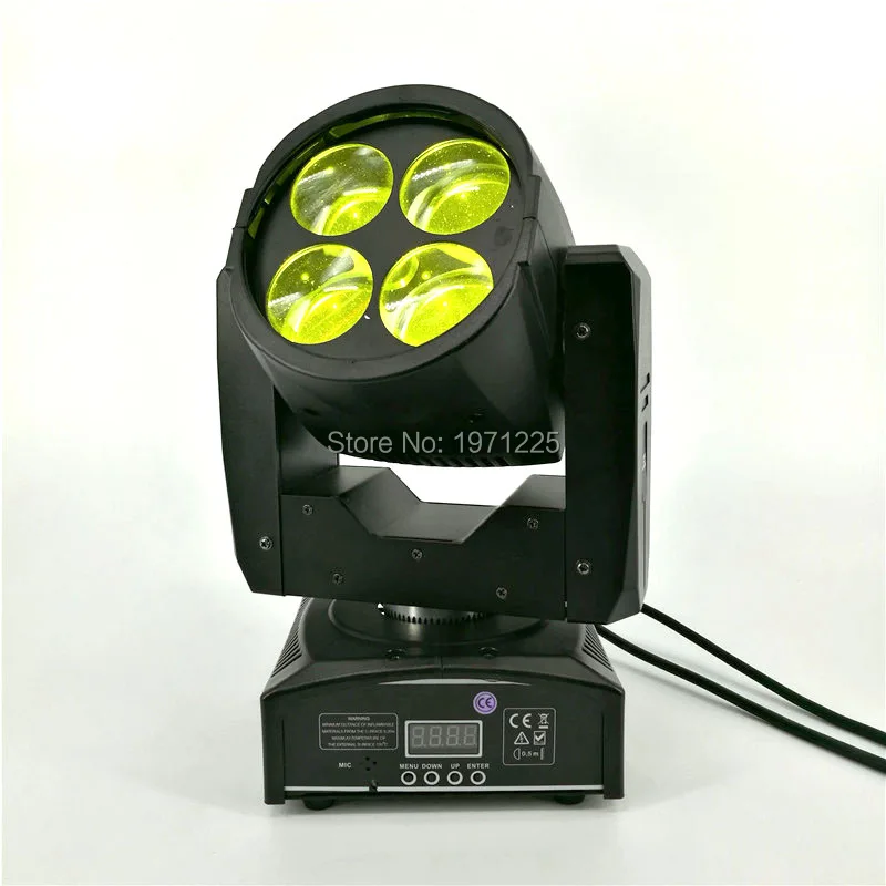 

4pcs 4x10W Super Beam Led Moving Head Light led dmx512 disco lights professional stage dj equipment