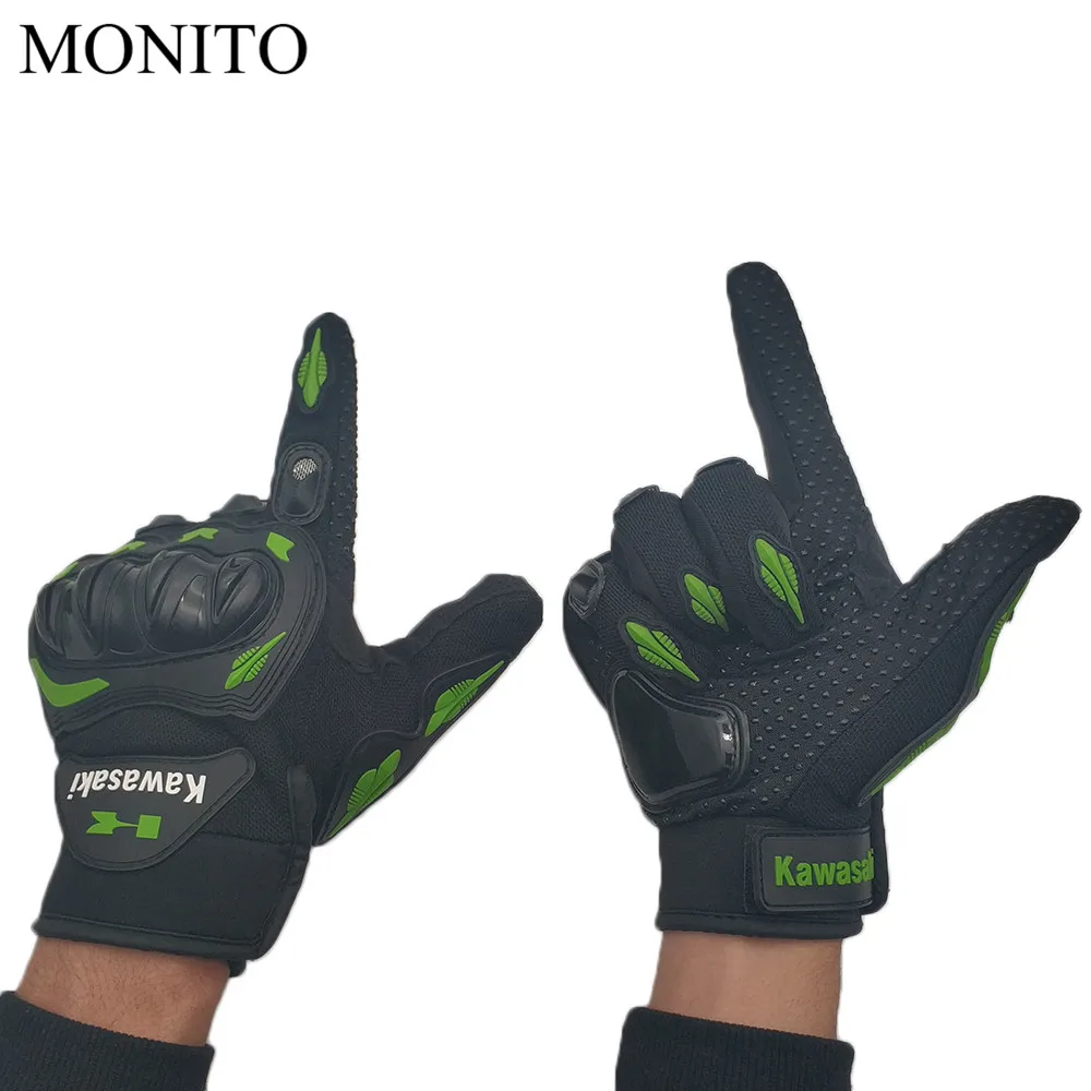 

Motorcycle Full Finger Gloves Warm Safety Protective Gloves Motocross For Kawasaki KX65 KX85 KX125 KX250 KX250F KX450F KLX450R