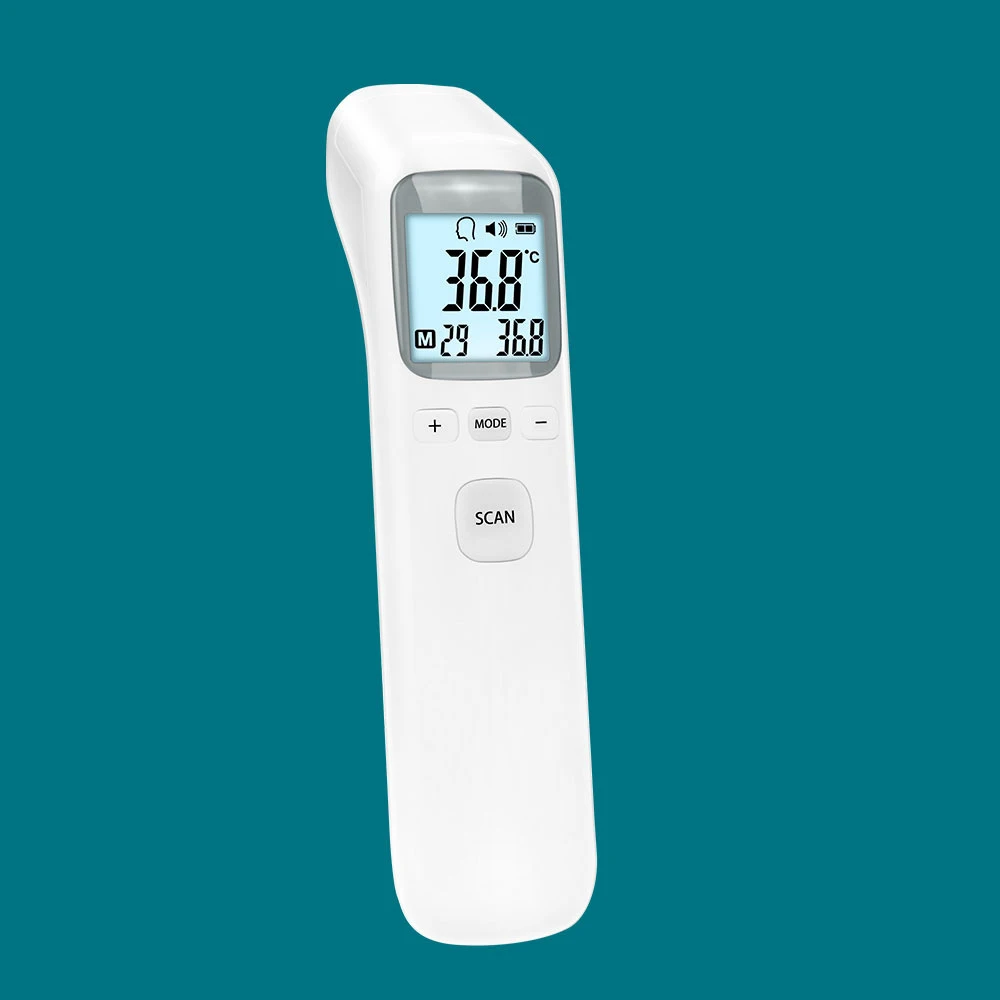 pr+mise Muti-fuction Medical Baby/Adult Digital Thermometer Infrared Forehead Body Thermometer Gun Non-contact
