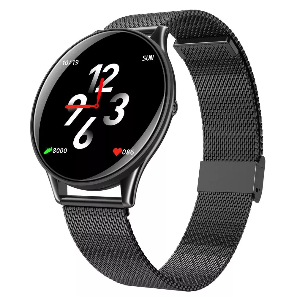 

SN58 10mm Ultra-thin Dial Smart Watch Men IP68 Waterproof Dynamic Heart Rate Activity Check Sport Fitness Women Smartwatch