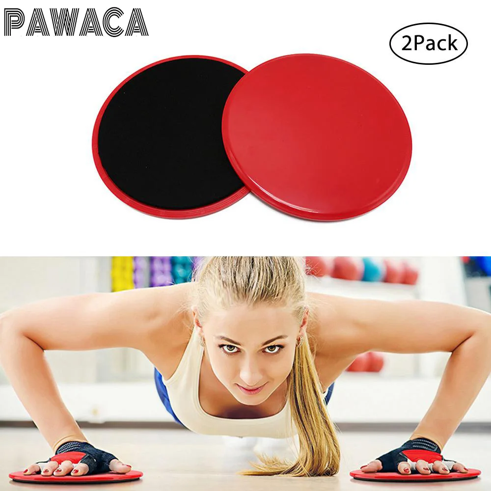 2Pcs Portable Yoga Pad New Exercise Tools Non-Slip Keep Balance Practical Rounded Anti-skid Mat gliding disc | Спорт и развлечения