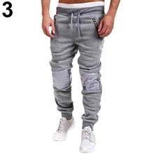 Мужские повседневные спортивные брюки на молнии