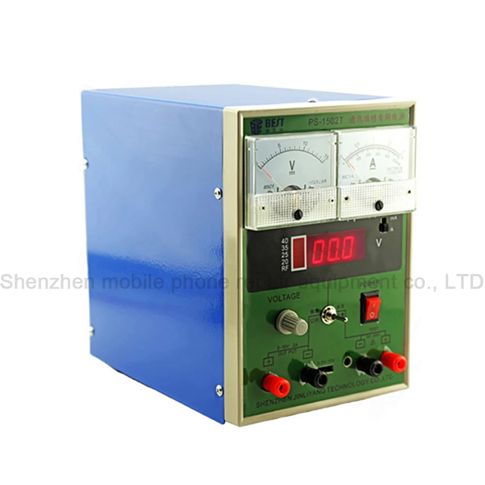 Adjustable DC Regulated Power Supply Digital Display GSM Signal Detection 0-15V 0-2A For Phones Repair Short Circuit Protection