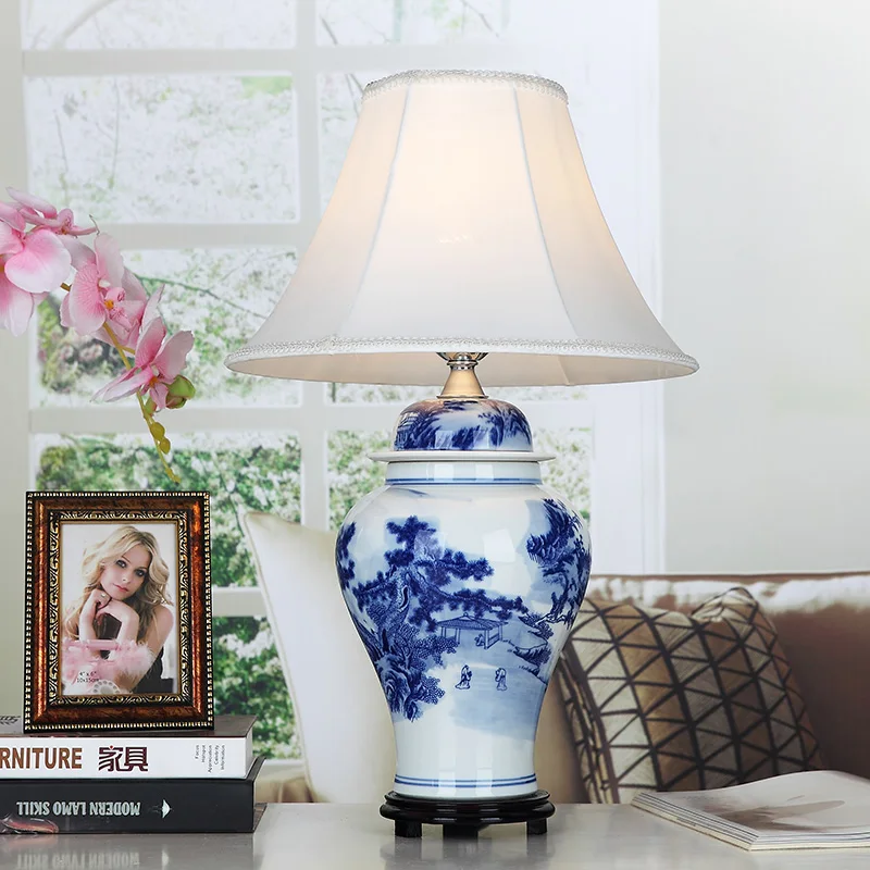 chinese ceramic table lamps