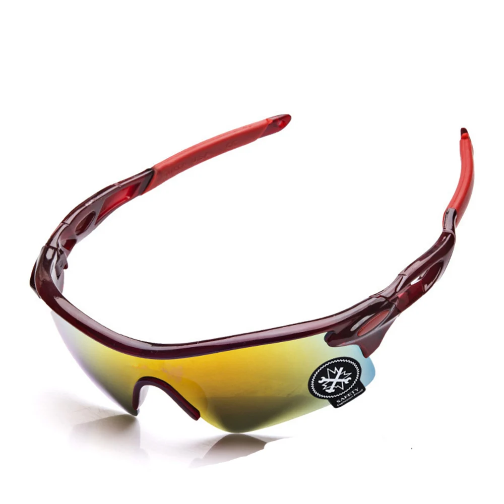 Fulljion очки для рыбалки вождения Велоспорт очки Спорт на открытом воздухе Анти UV400 ПК Взрывозащищенные солнцезащитные очки - Цвет: D