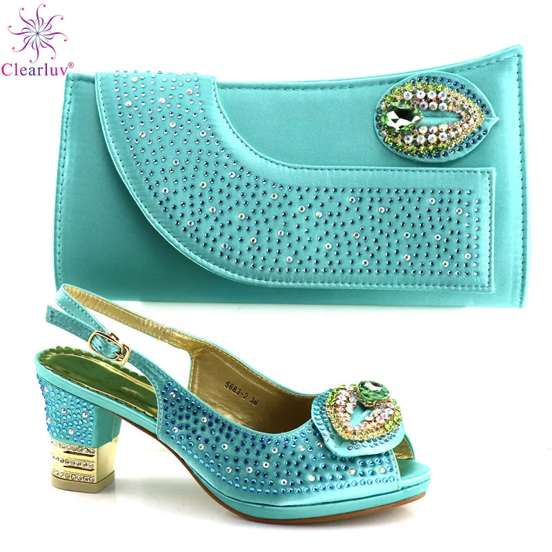 

Latest African Women Italian Shoes and Bag Set Italian Matching Shoe and Bag Set for Wedding Nigerian Women Shoes sets 2018