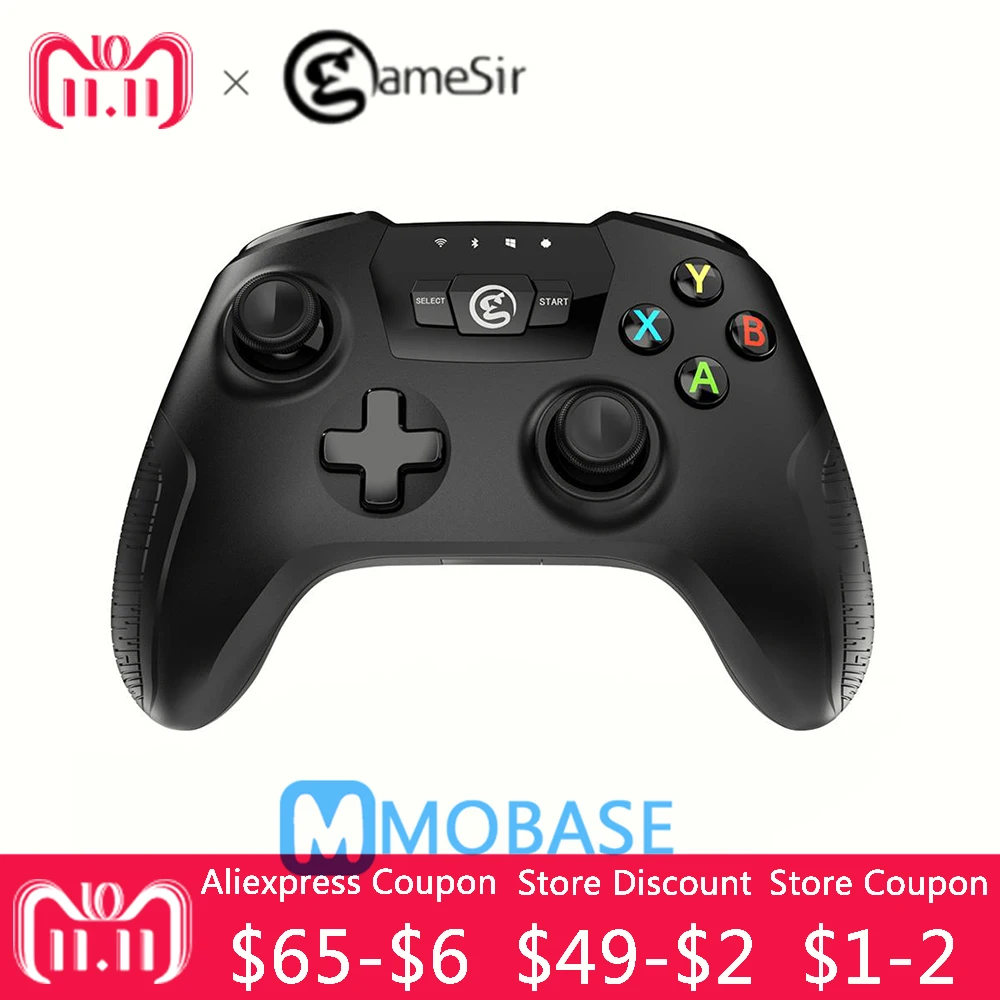 

NEW GameSir T2a Bluetooth 2.4G Wireless wired nes'Gamepad Game Controller snesJoystick for Android Windows TV Box