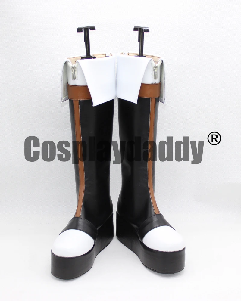

Black Bullet Aihara Enju Long Cosplay Halloween Shoes Boots X002