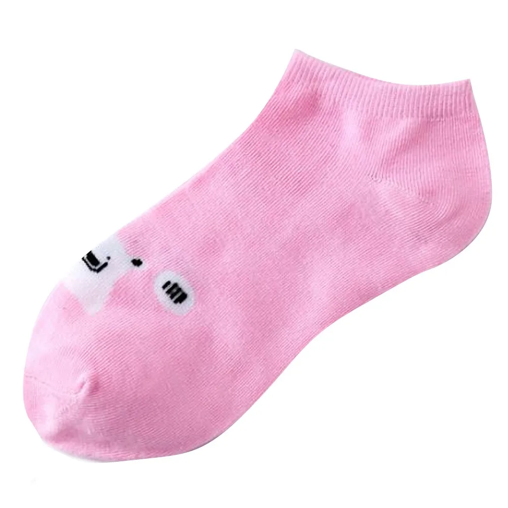 

1Pair Women Comfortable Pure Color Cotton Sock Slippers Short Ankle Socks z314
