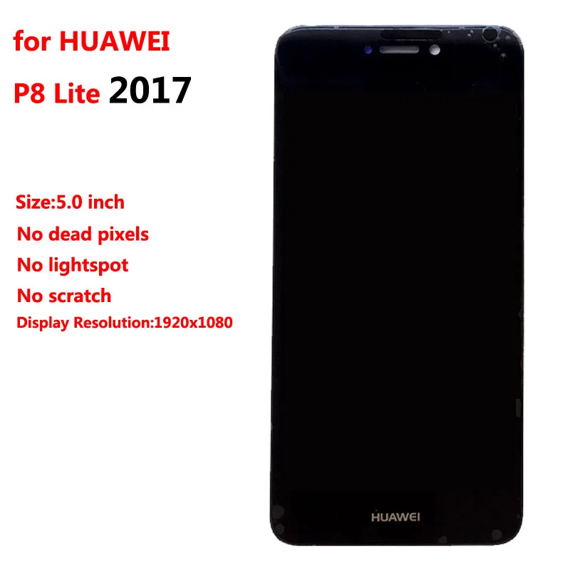 

Original Screen for HUAWEI P8 Lite 2017 LCD Display Touch Screen Test Good Digitizer Assembly Replacement