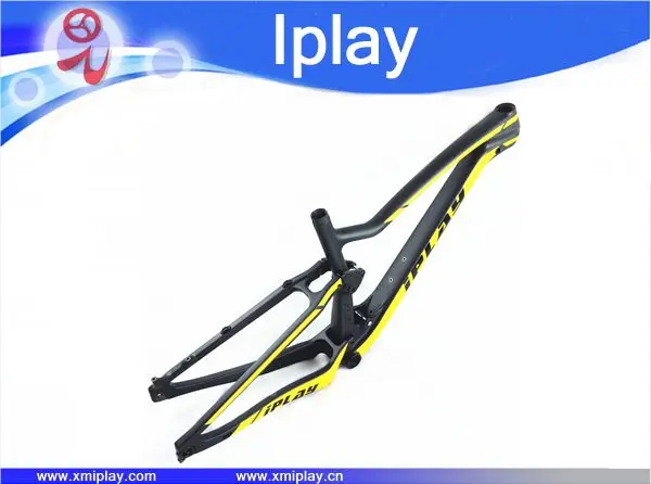 Top 2019 New design IPLAY 29 full suspension frame carbon fiber 650B mtb frame 27.5er mountain bike frame UD matt 148*12mm thru axle 6 Top 2019 New design IPLAY 29 full suspension frame carbon fiber 650B mtb frame 27.5er mountain bike frame UD matt 148*12mm thru axle 6