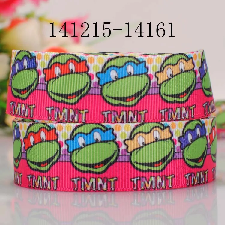 10yards-different sizes-lively Japanese cartoon ribbon printed Grosgrain ribbon DIY - Color: 141215-14161